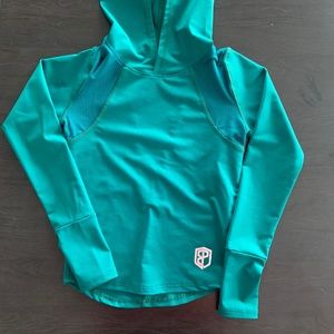 Born Primitive Hooded Mesh Runnning Top